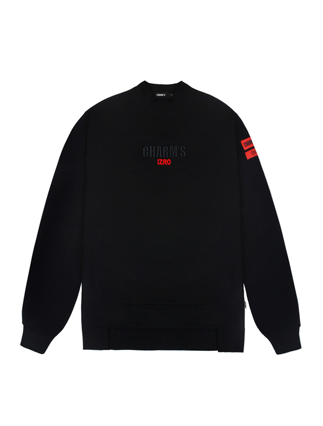 CHARM'S X IZRO SWEATSHIRTS_BK (CAM18MT01U83M30)