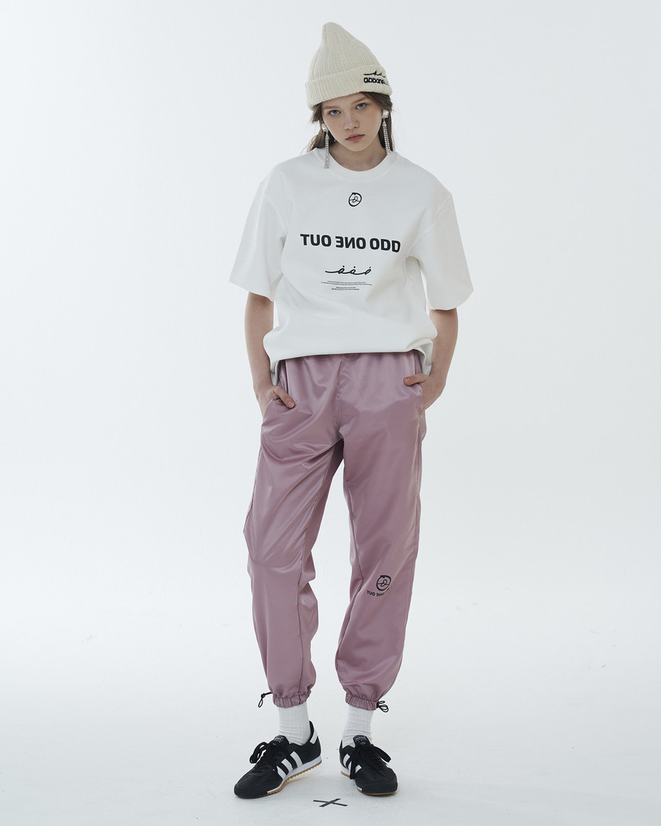 ODD ONE OUT SHINY TRAINING PANTS_PINK