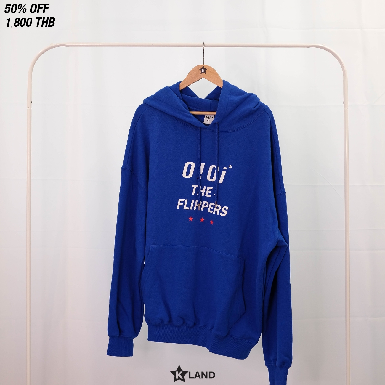 5252 By Oioi By Kland O Oi Flippers Hoodie Blue 5252 By Oioi By Kland O Oi Flippers Hoodie Blue