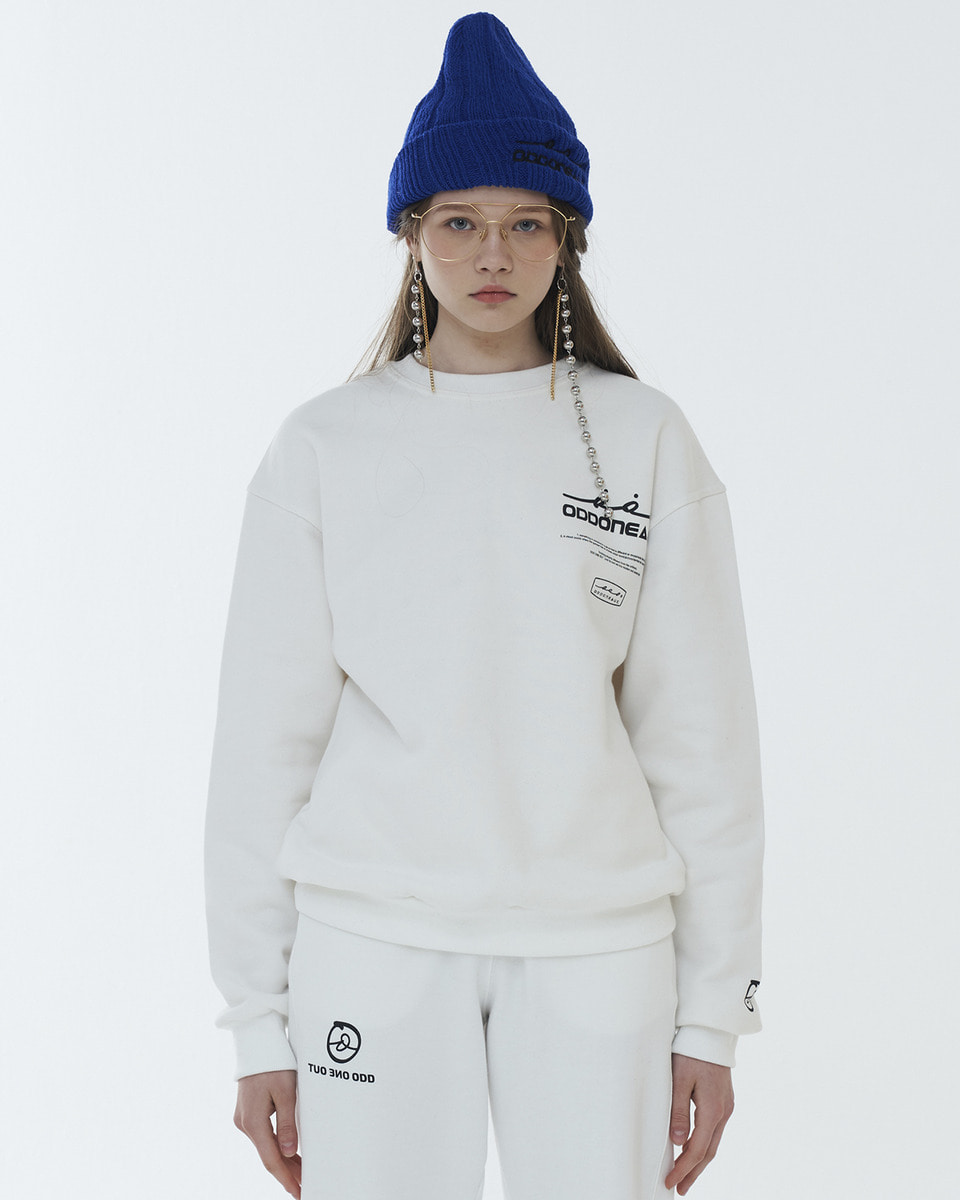ODD ONE OUT 3 LOGO SWEAT SHIRT