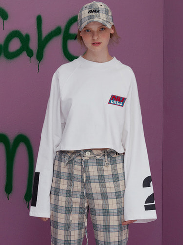 DIM E CRES NUMBER 12 CROP LONG SLEEVE